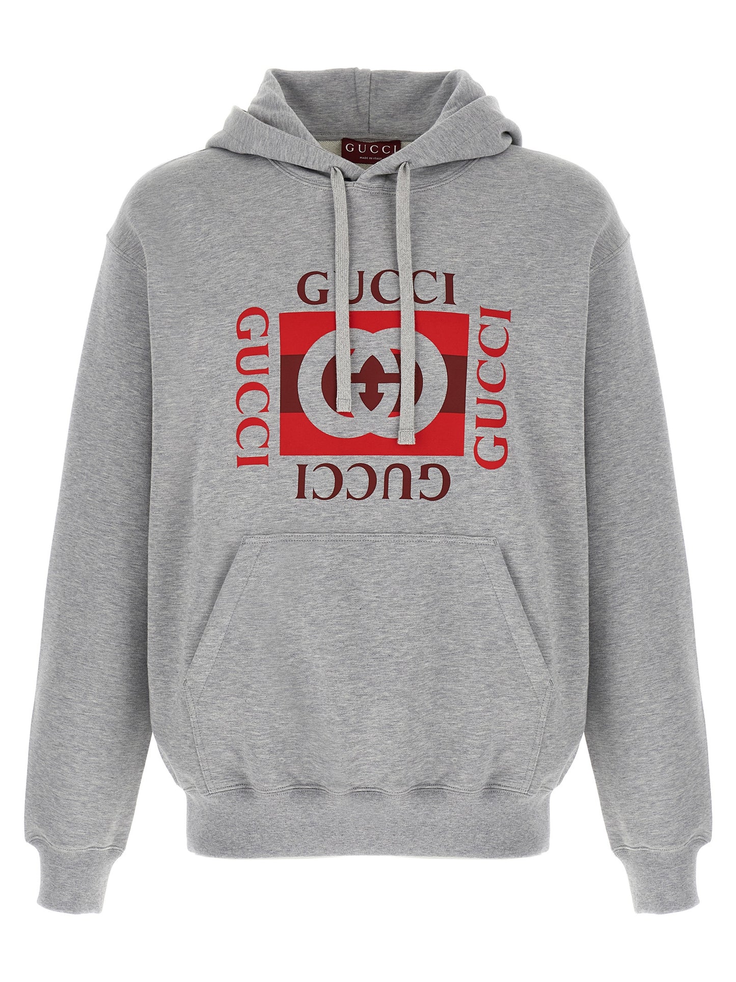 'Gucci Incrocio GG' print hoodie Sweatshirt