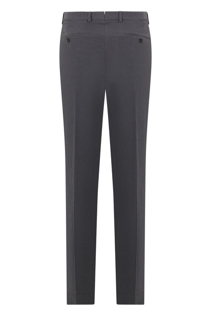 Slim fit cotton blend pants RTW