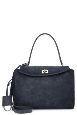 Balenciaga Rodeo handbag in suede leather