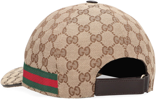 Baseball cap made of GG fabric ACC