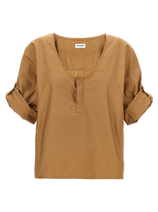 Twill blouse Shirt, blouse