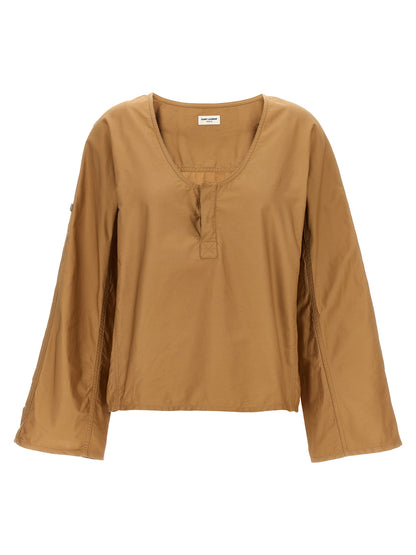 Twill blouse Shirt, blouse
