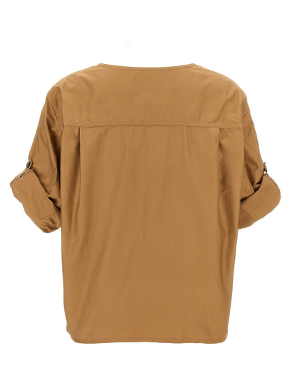 Twill blouse Shirt, blouse