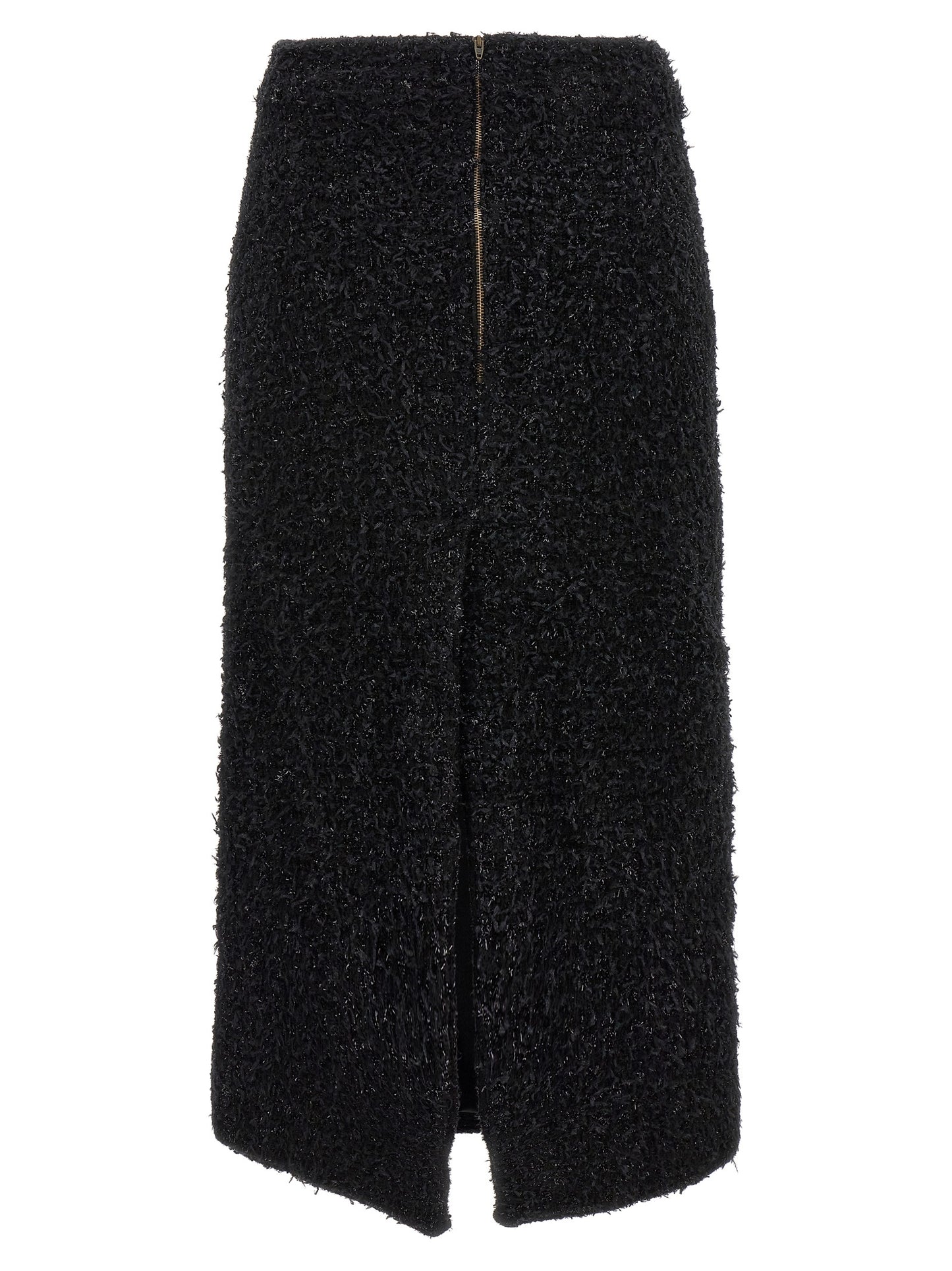 Tweed midi skirt Skirts