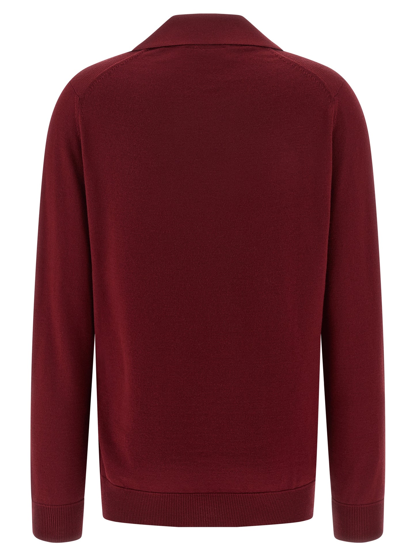 Ultrafine wool polo shirt Polo