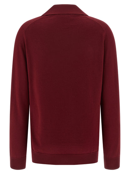 Ultrafine wool polo shirt Polo