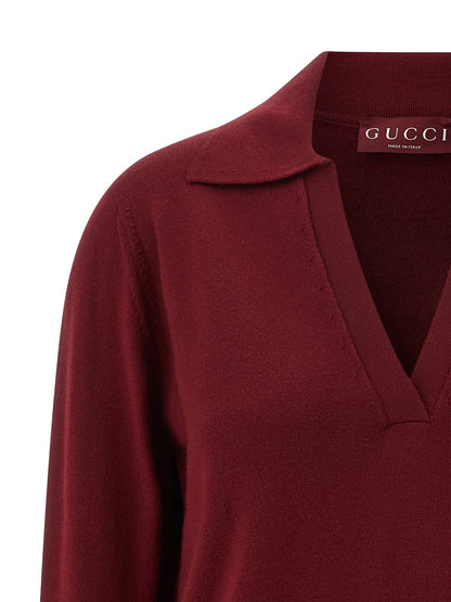 Ultrafine wool polo shirt Polo