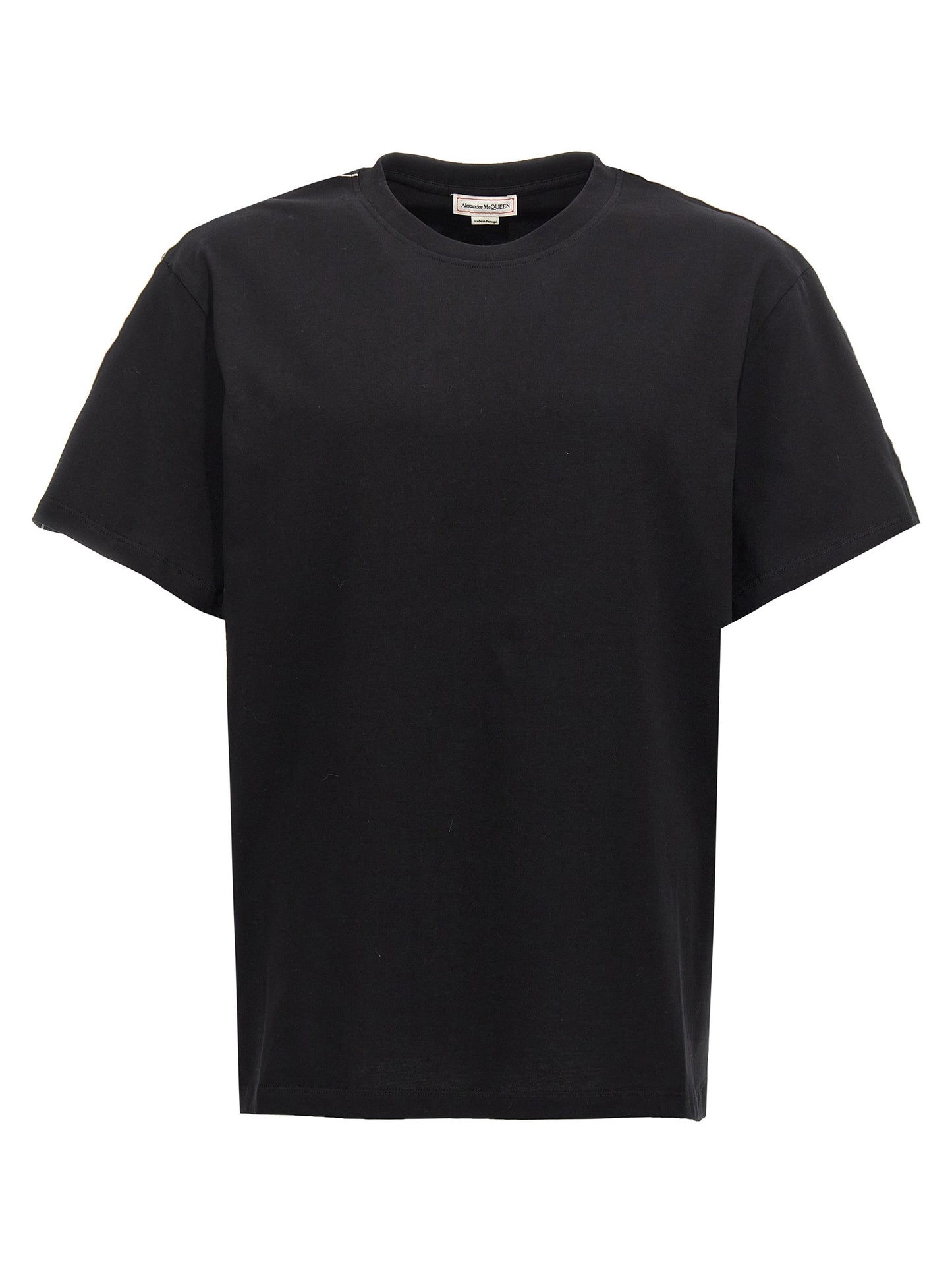 Contrast band t-shirt T-shirt