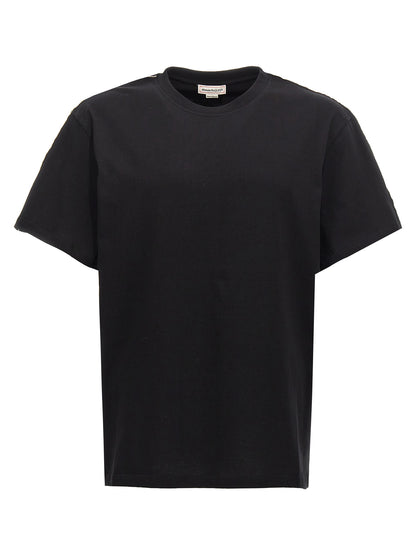 Contrast band t-shirt T-shirt