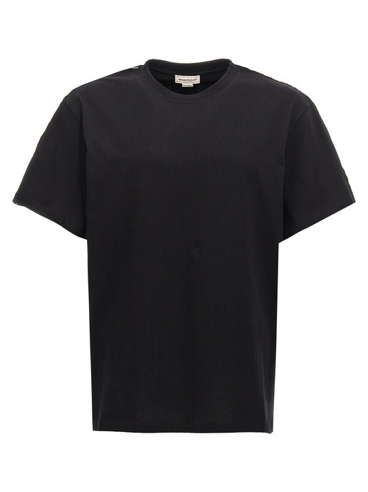 Contrast band t-shirt T-shirt