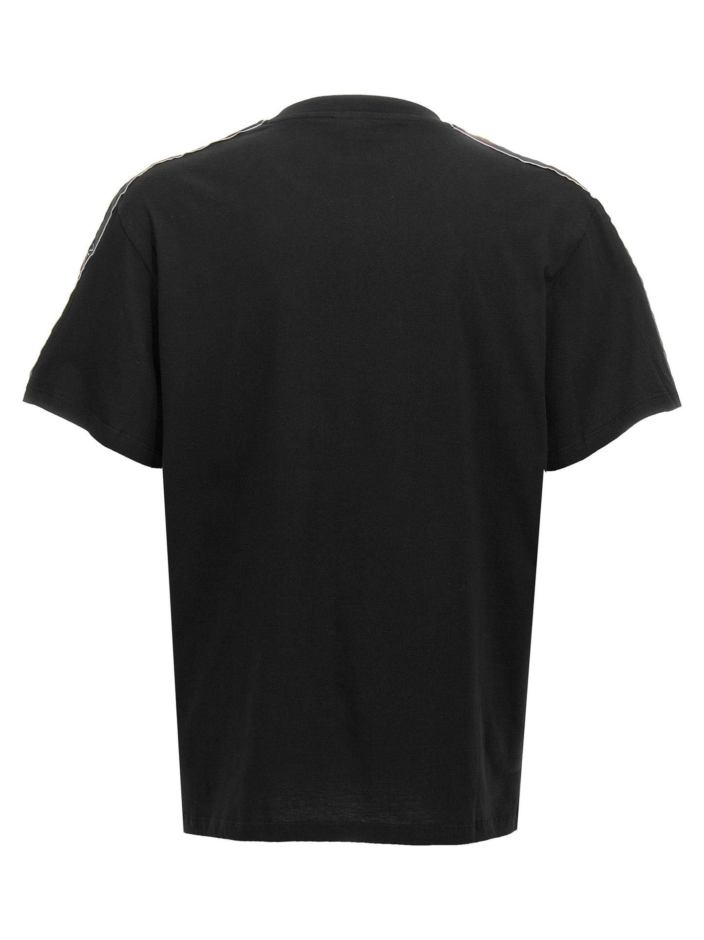 Contrast band t-shirt T-shirt