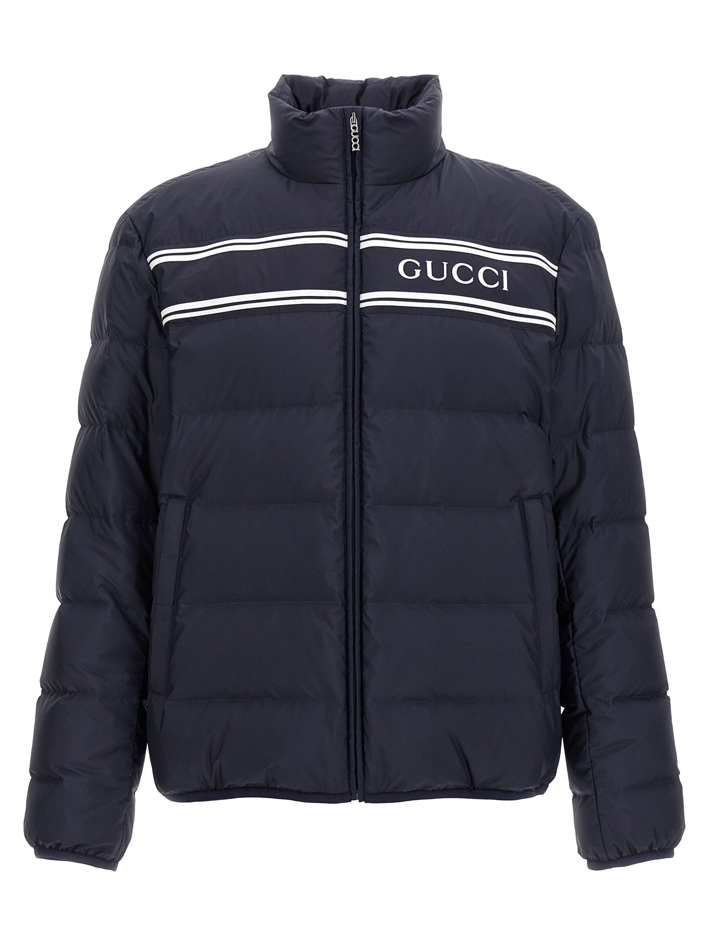 Logo print down jacket Down jacket, Parka, Casual jackets