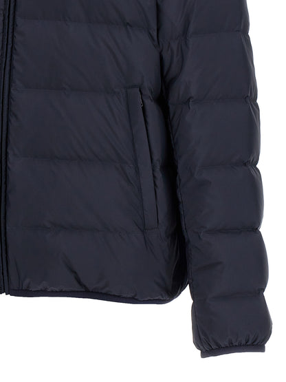Logo print down jacket Down jacket, Parka, Casual jackets