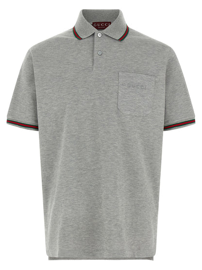 'Nastro Web' polo shirt Polo