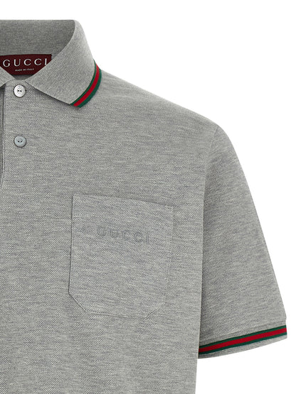 'Nastro Web' polo shirt Polo