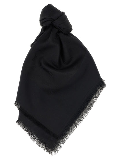 GG jacquard shawl Scarves, foulards