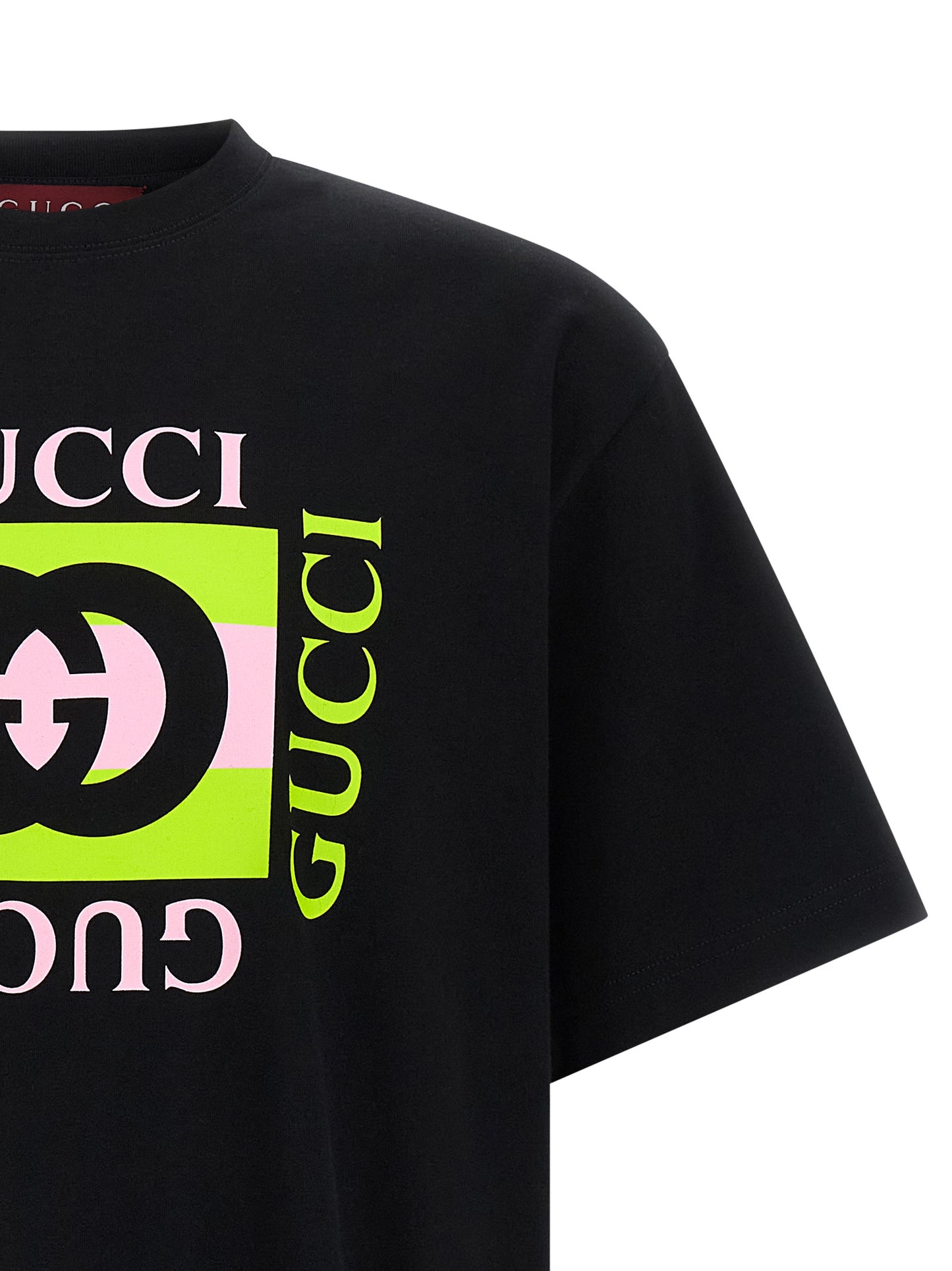 'Gucci Incrocio GG' print T-shirt T-shirt