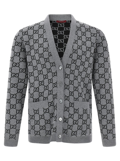 GG reversible cardigan Sweater, cardigans