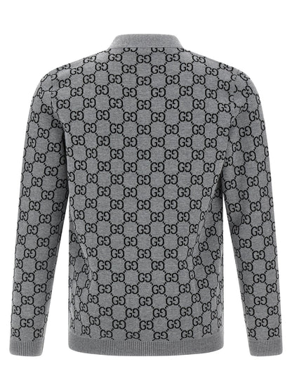 GG reversible cardigan Sweater, cardigans