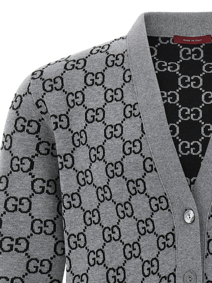 GG reversible cardigan Sweater, cardigans