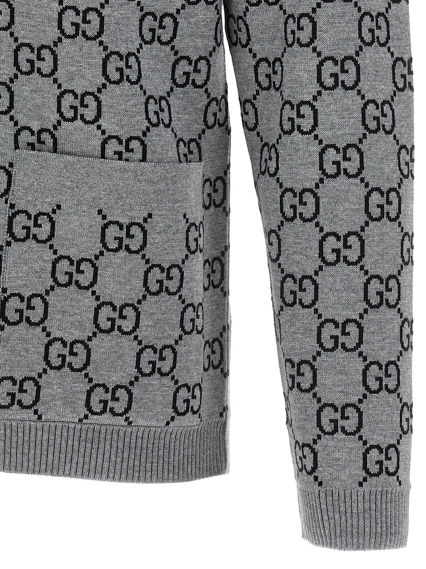 GG reversible cardigan Sweater, cardigans