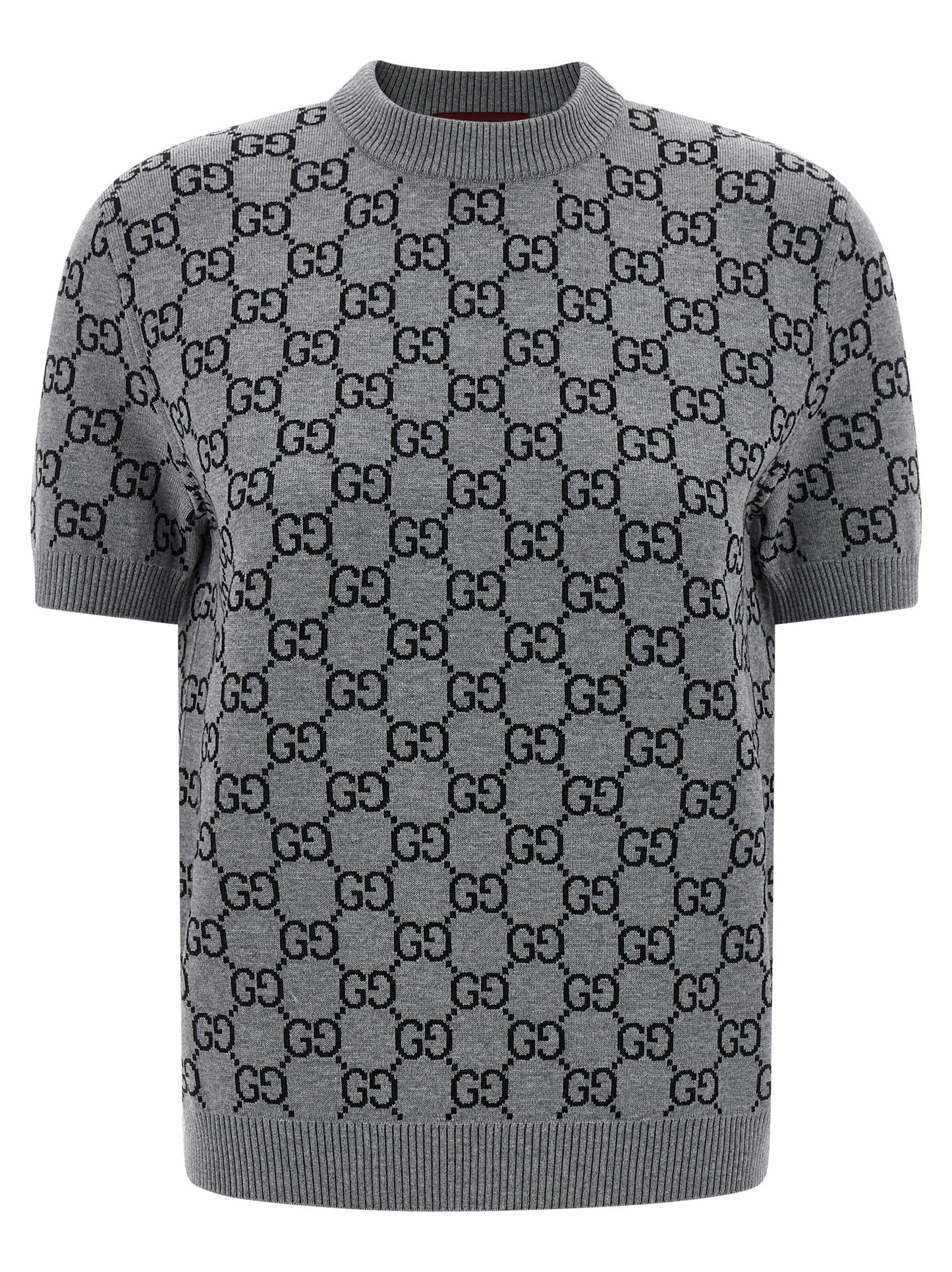 Reversible sweater GG jacquard Sweater, cardigans