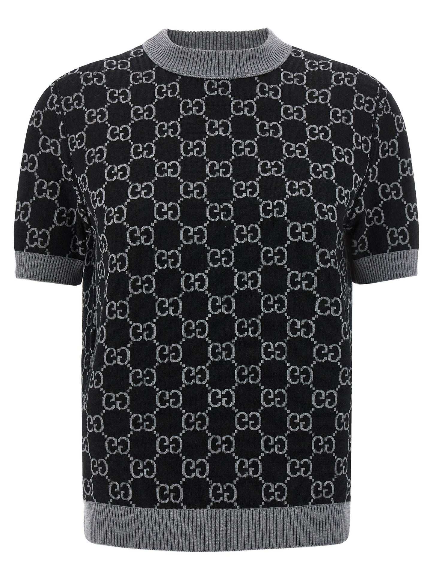 Reversible sweater GG jacquard Sweater, cardigans