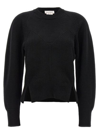 'Chevron Corset' sweater  Sweater, cardigans