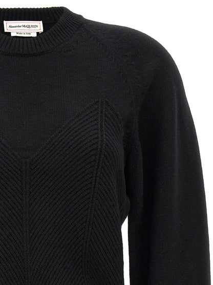 'Chevron Corset' sweater  Sweater, cardigans