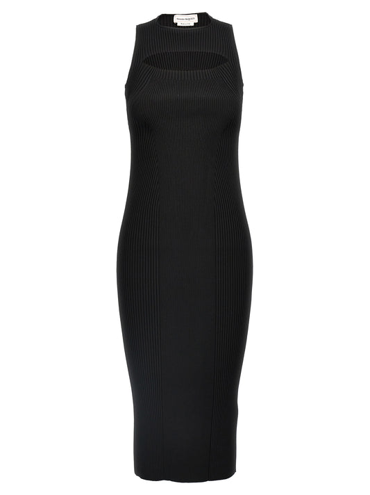 Ribbed knit dress Dresses