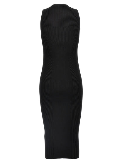 Ribbed knit dress Dresses