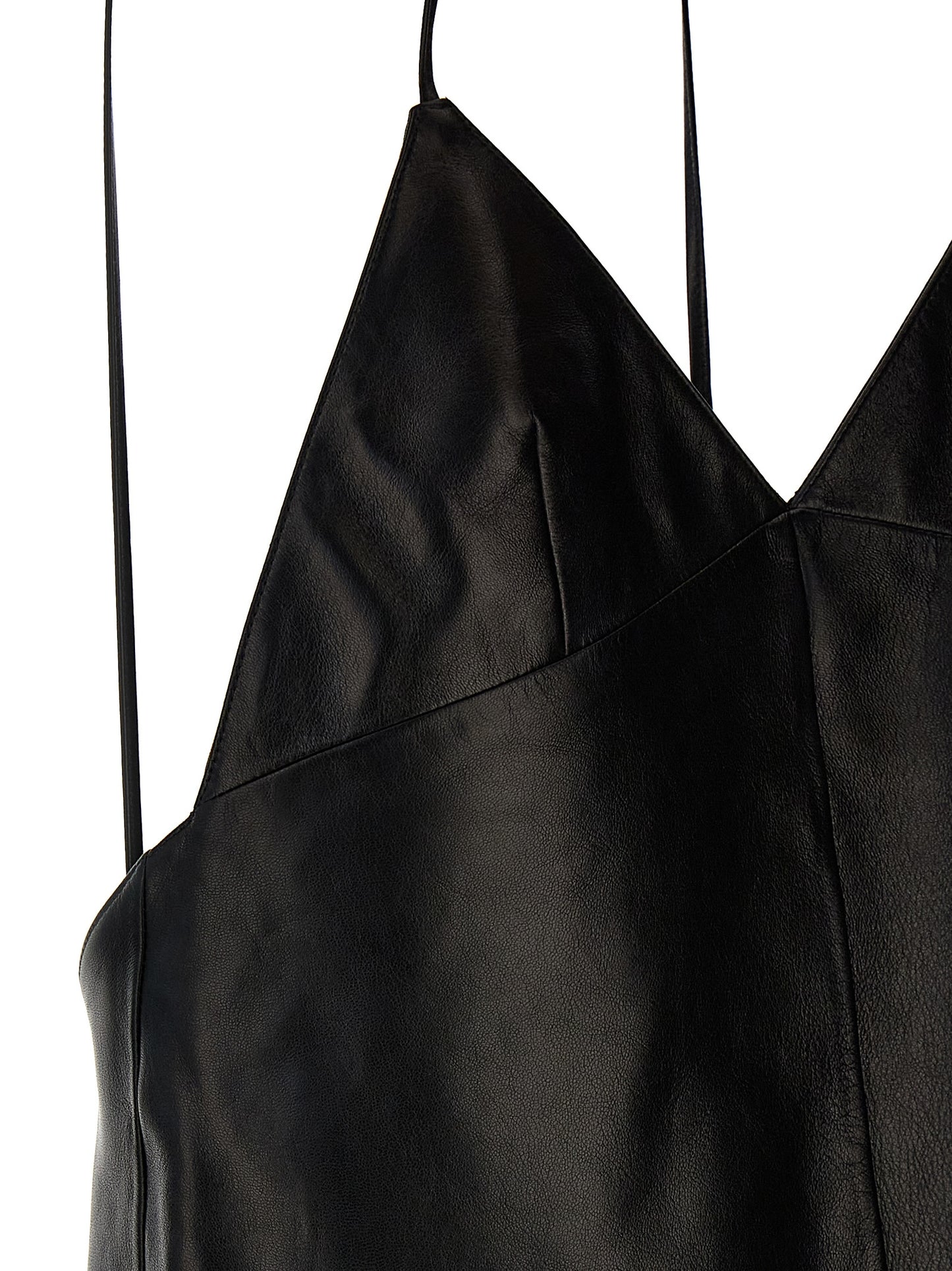 Leather slip dress Dresses