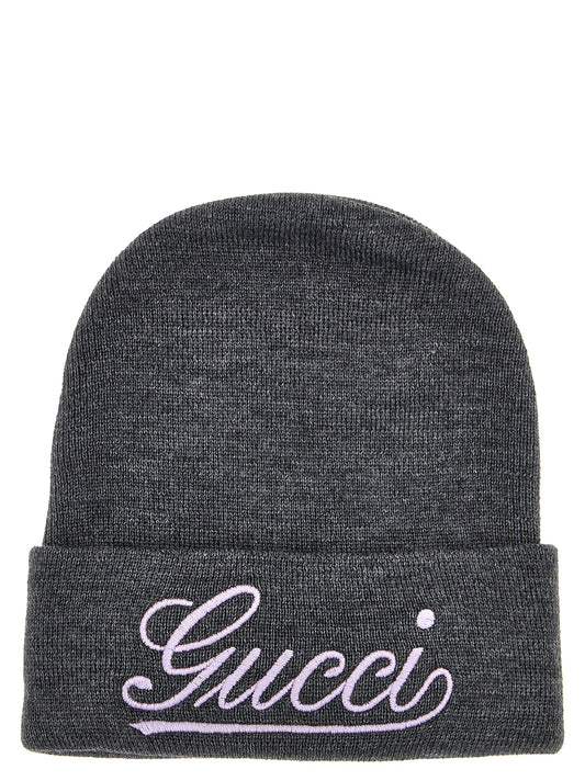 Logo embroidery beanie Hats