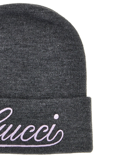 Logo embroidery beanie Hats