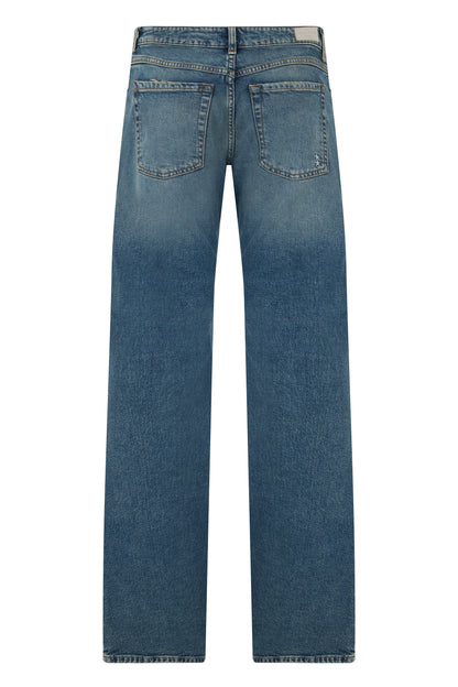 Straight jeans in cotton RTW
