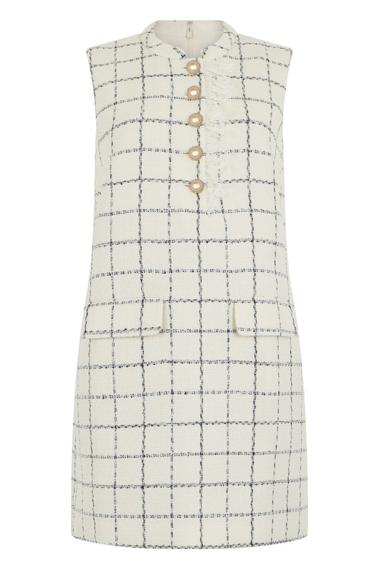 Sleeveless mini dress RTW