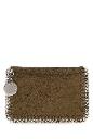 Stella Mccartney Falabella flat card holder eco shaggy deer w/ruthe
