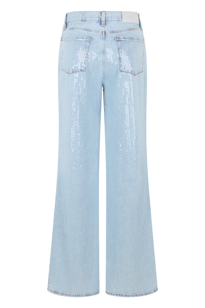 Women's jeans Lotta Wide Leg decorated with sequins RTW