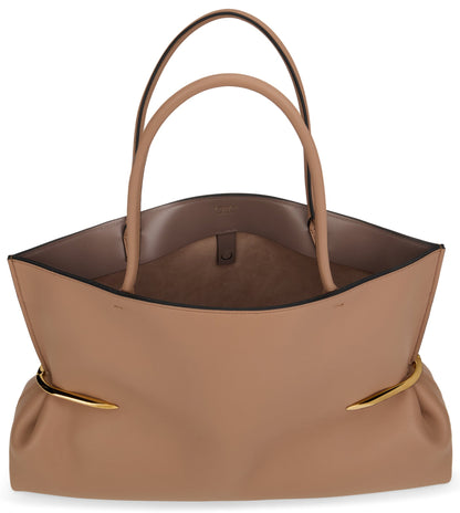 Tote bag Pinch Squeezed Horizontal in leather BAGS