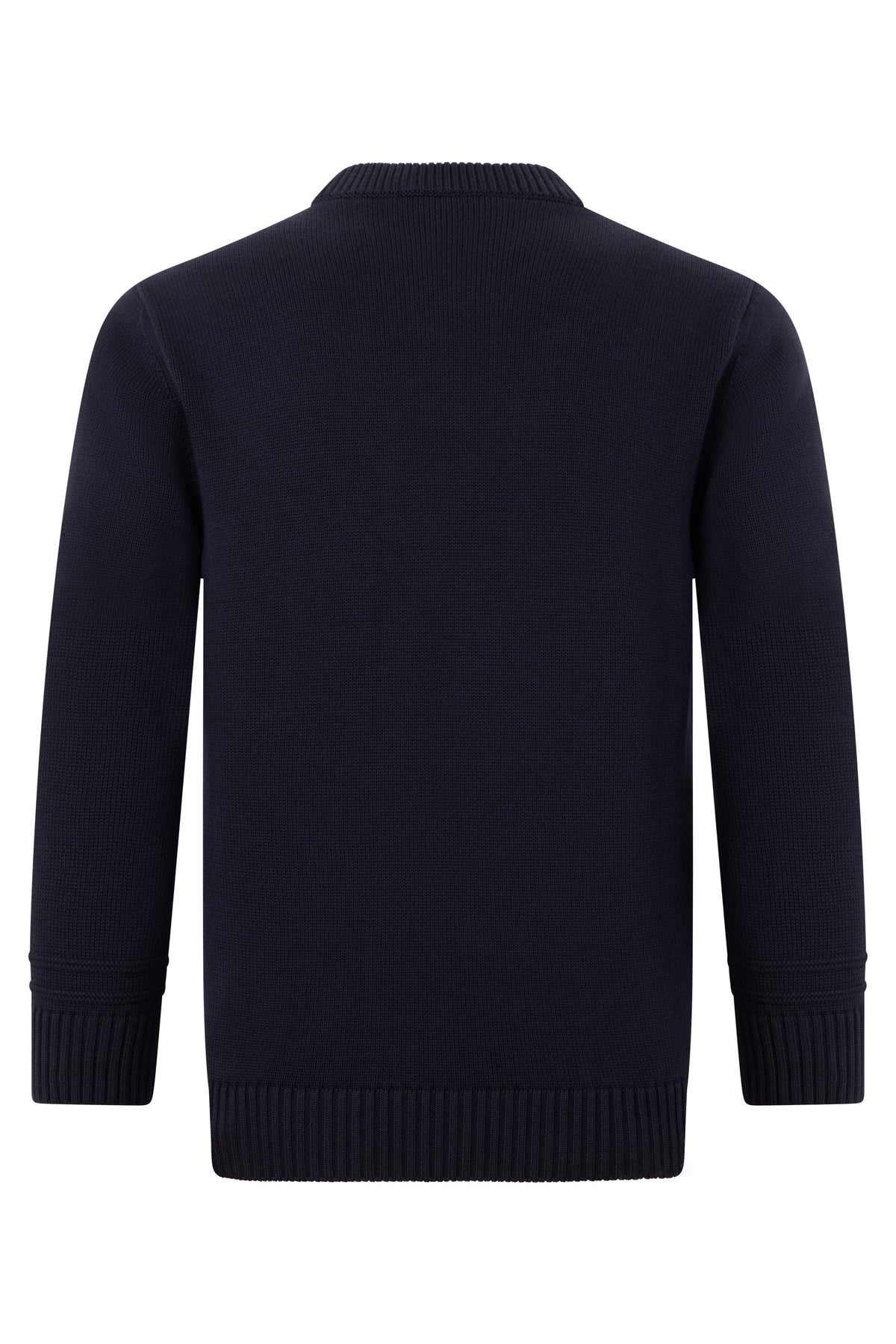 Cotton and wool sweater with intarsia RTW
