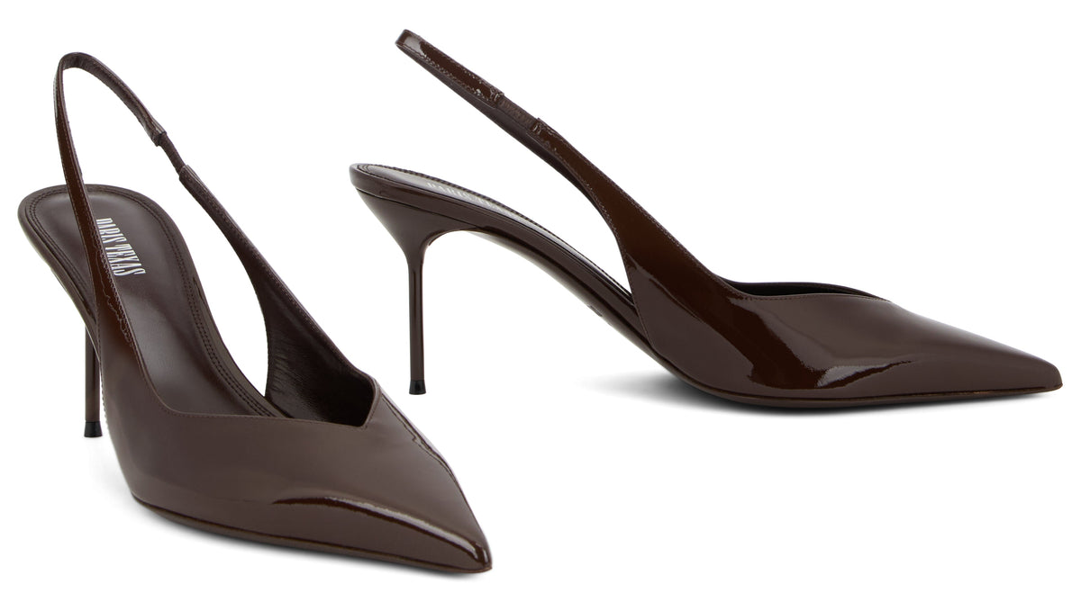 Pumps slingback with strap SHOES