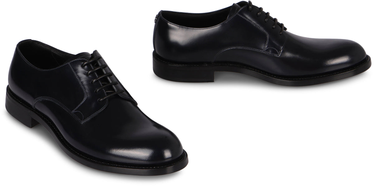 Derby shoes in leather SHOES