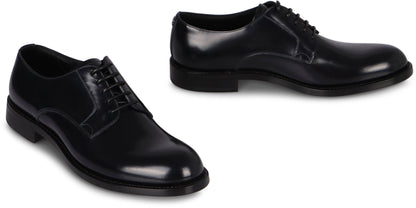 Derby shoes in leather SHOES