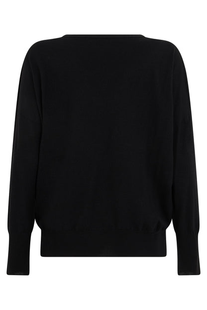 Virgin wool sweater with V-neck RTW
