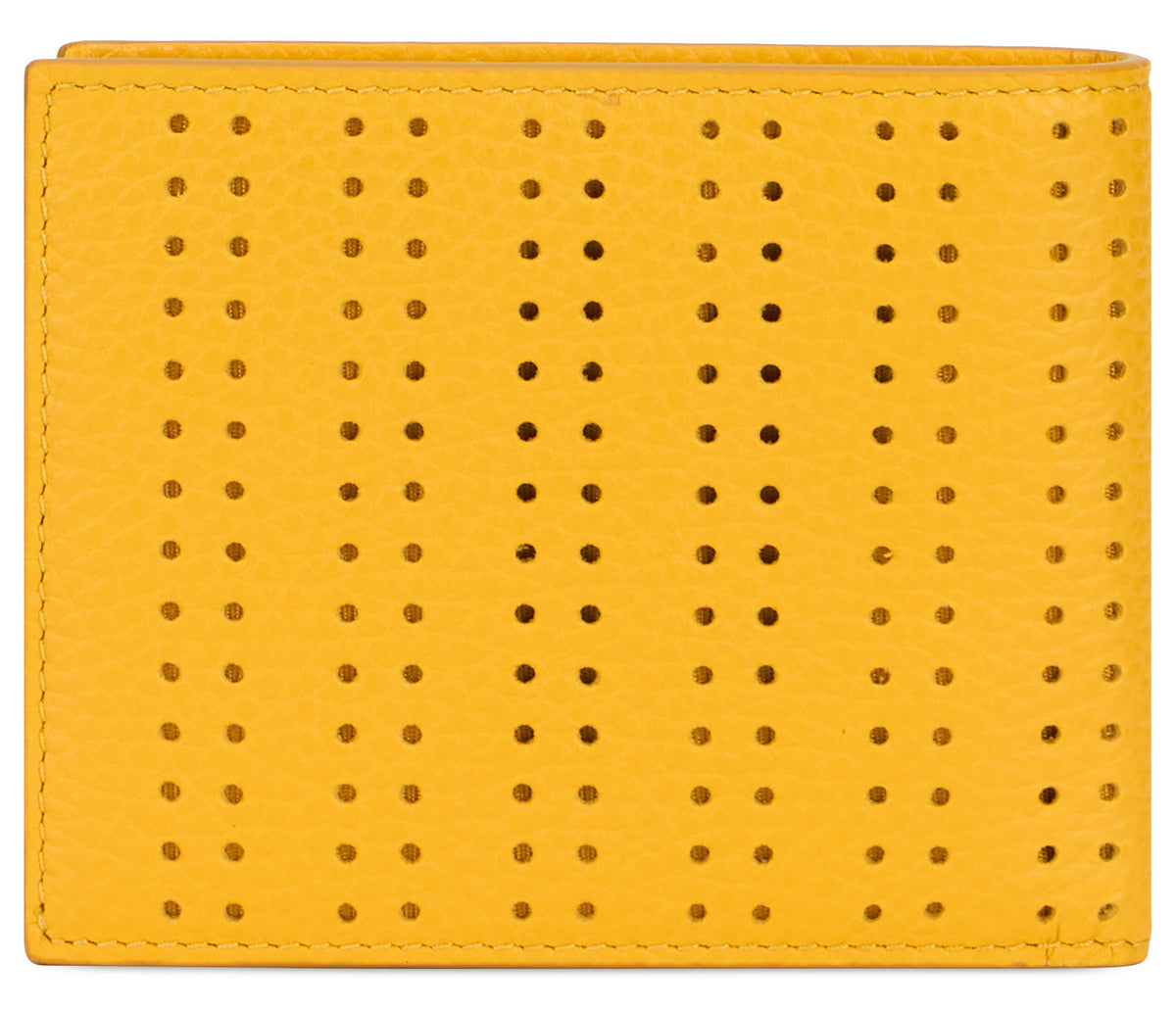 Perforated leather wallet ACC