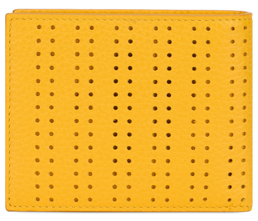 Perforated leather wallet ACC