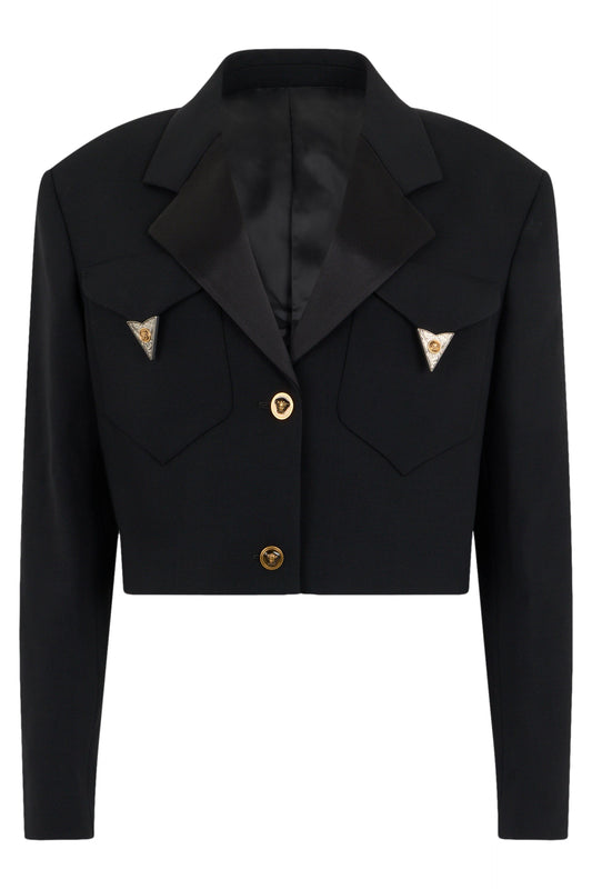 Cropped jacket with buttons RTW