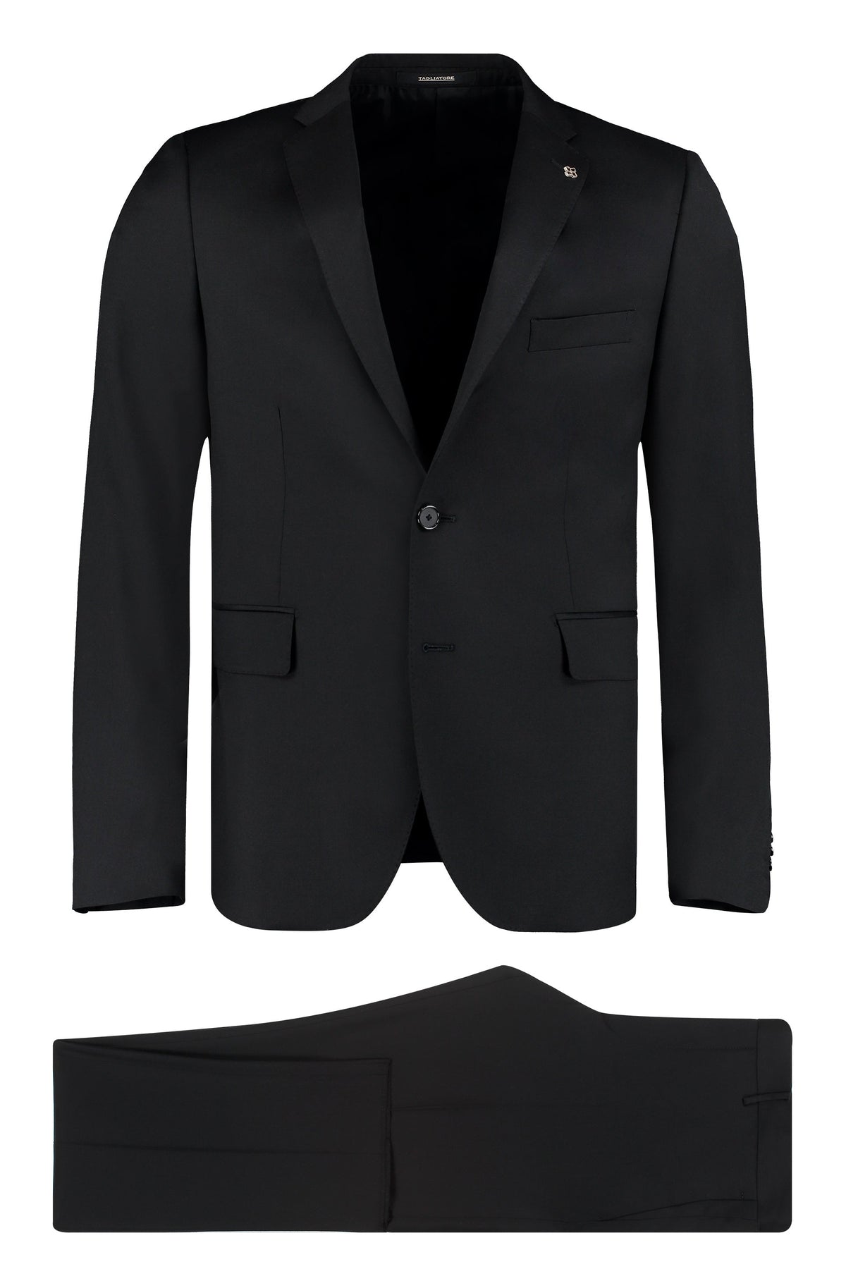 Virgin wool two-piece suit RTW