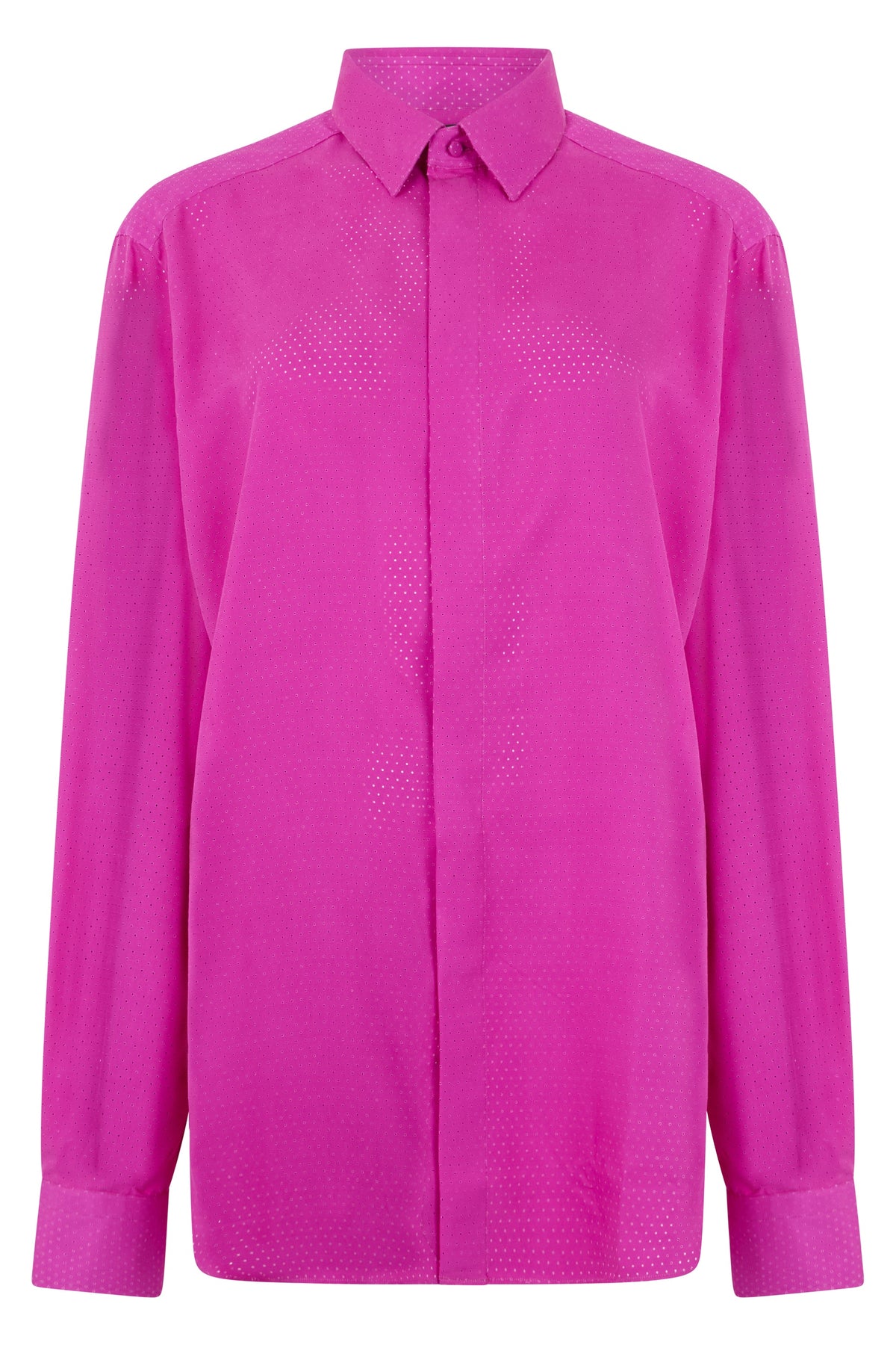 Silk Brocade Shirt RTW