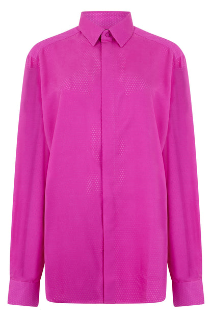 Silk Brocade Shirt RTW